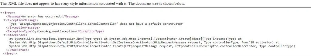 error