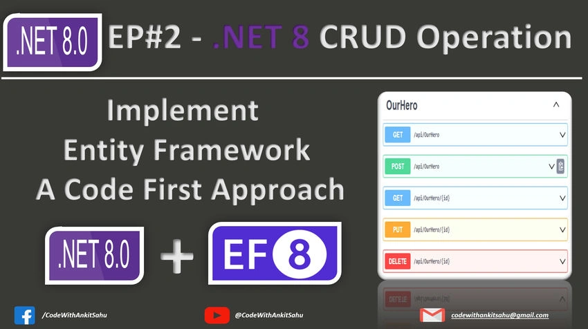 .NET 8 CRUD Operations