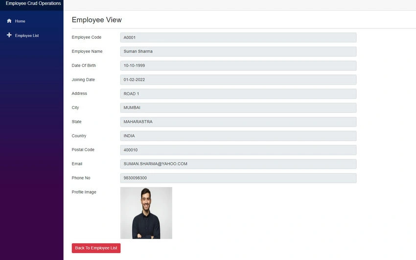 Employee View