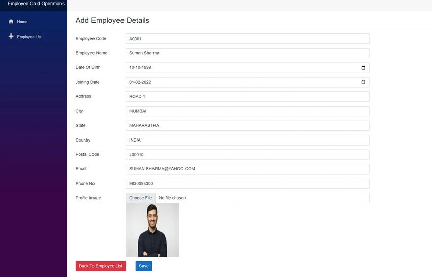 Employee Details