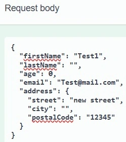 Input data