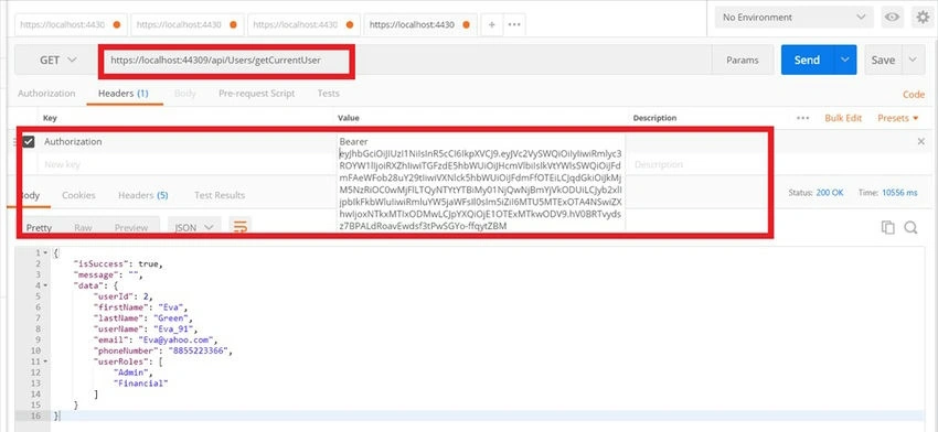 API endpoint