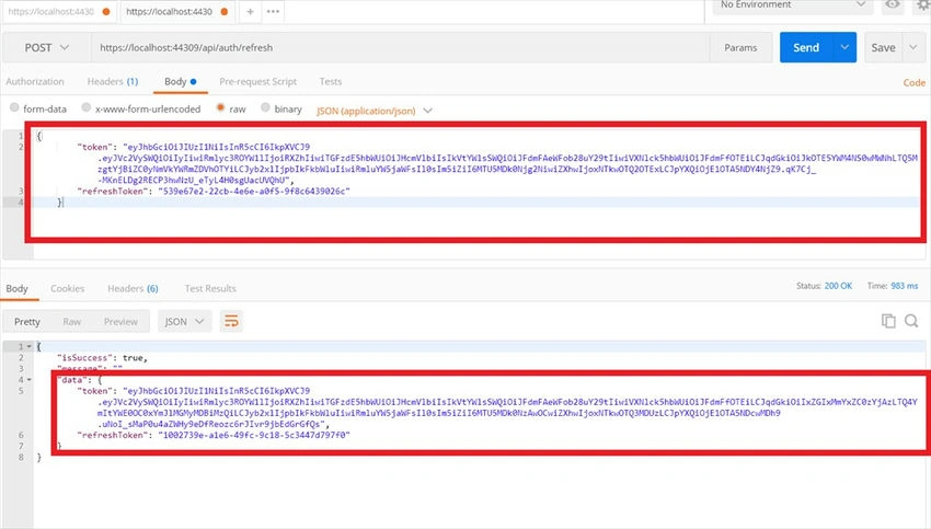 Refresh Token API