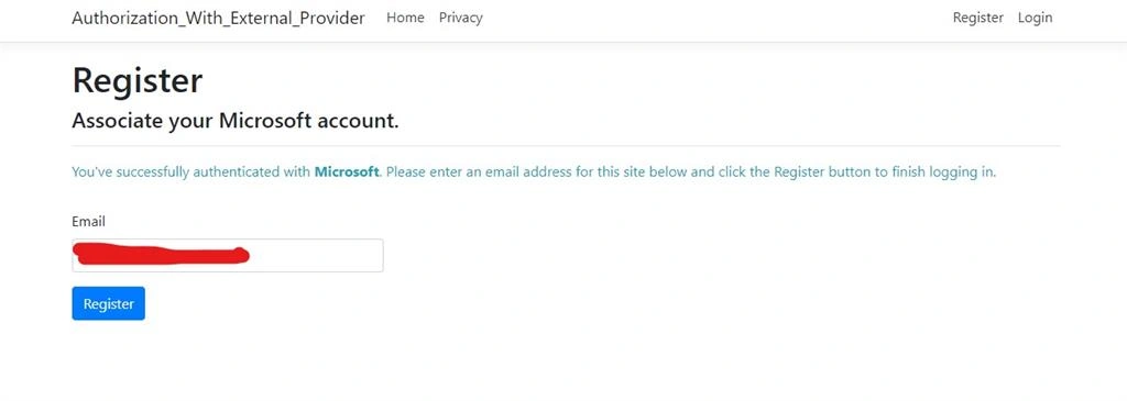 Implement Microsoft and Twitter Based Authentication in Asp.Net Core 2.2