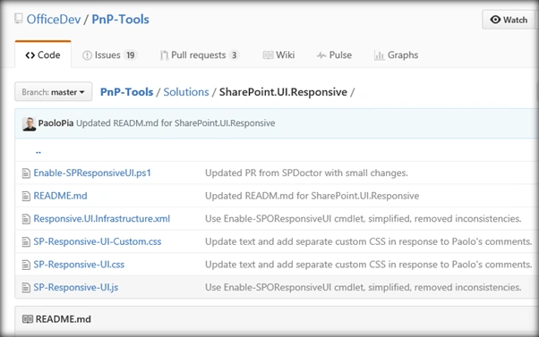 Github Responsive UI package