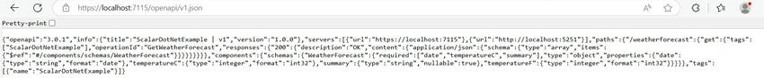 API