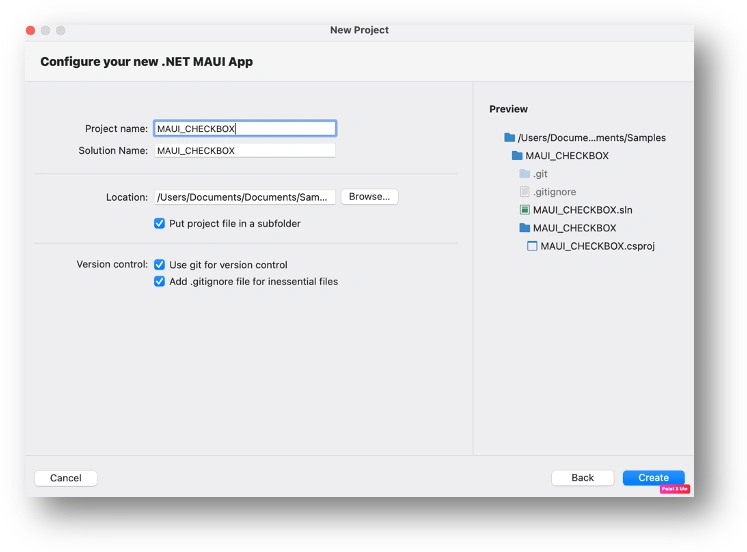 Implement The Checkbox In MAUI Using Visual Studio 2022