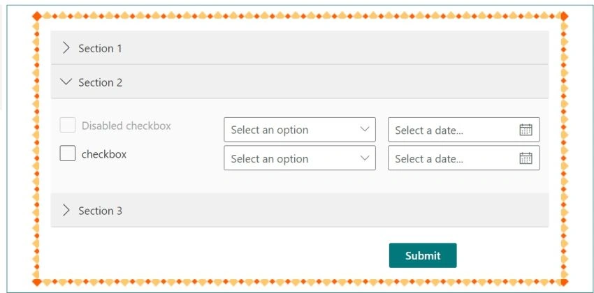 Implementation of office ui grid