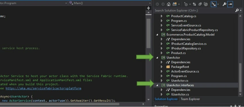 Visual Studio generates