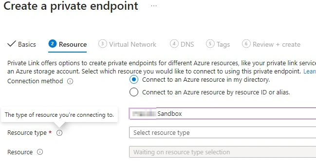 Private endpoint