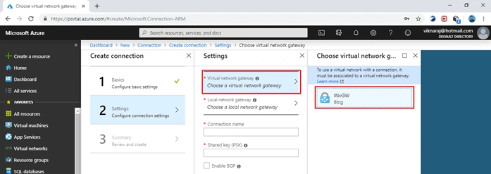 Implementing Azure Site To Site VPN