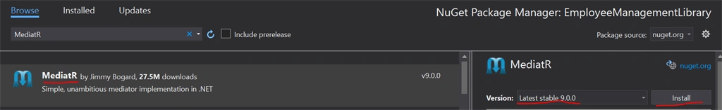 CQRS Pattern Using MediatR In .NET 5