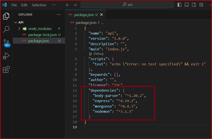 Project directory