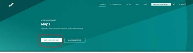 Implement Here Map API using Angular 8