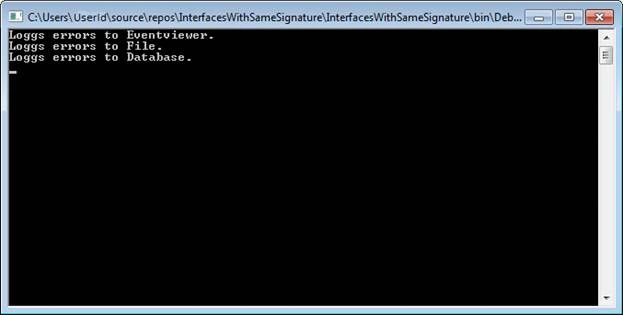 Implementing Multiple Interfaces With The Same Method Signature In C#