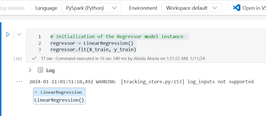 Linear regression