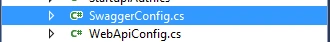 SwaggerConfig file