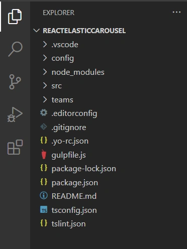 Impliment react elastic carousel with SharePoint Framework