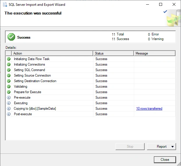 Import CSV file into SQL server using SQL server management Studio