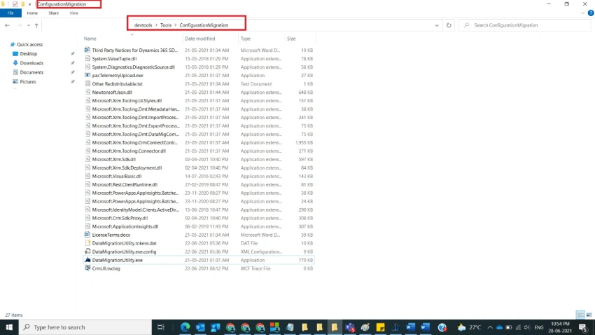 Import Data File into Dynamics D365 Environment using Data Migration Utility