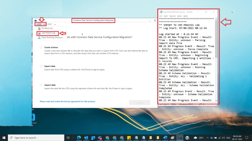 Import Data File into Dynamics D365 Environment using Data Migration Utility