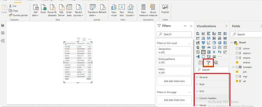 Import Excel Data In Power BI