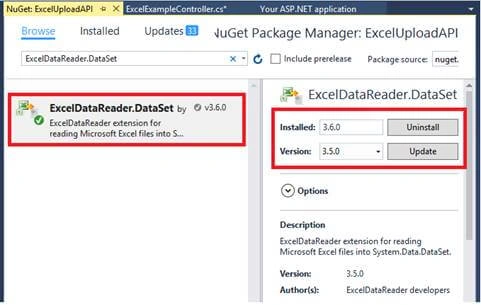 Import Excel File In Angular 7 Using Web API And SQL Server
