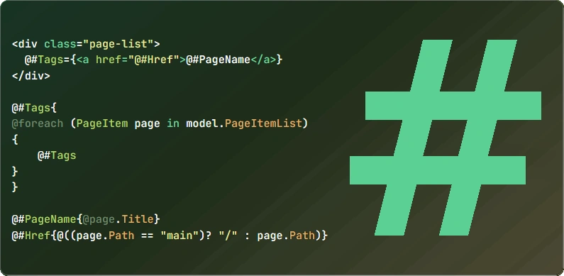 Code example