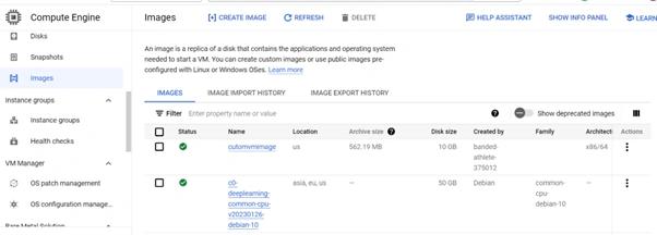 Improving VM Launch time using custom Images in Google Compute Engine