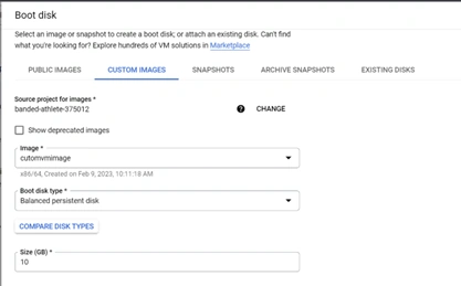 Improving VM Launch time using custom Images in Google Compute Engine