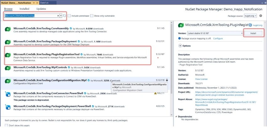 NuGet Demo