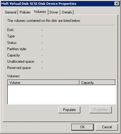 Volume Label