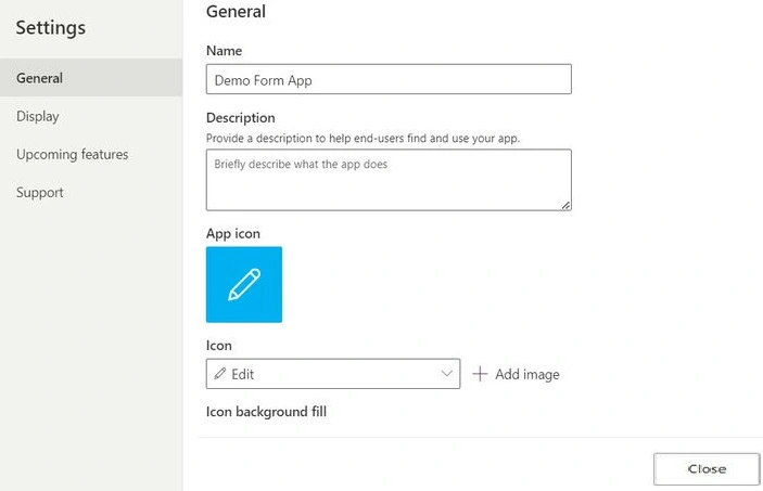 Access App Settings