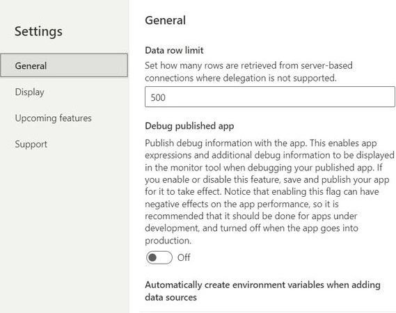 Navigate to General Settings