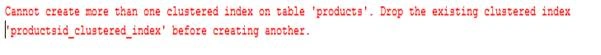 Indexes in SQL Server