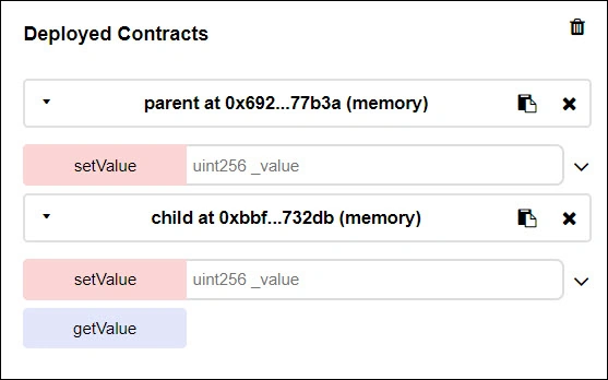 Inheritance in Solidity