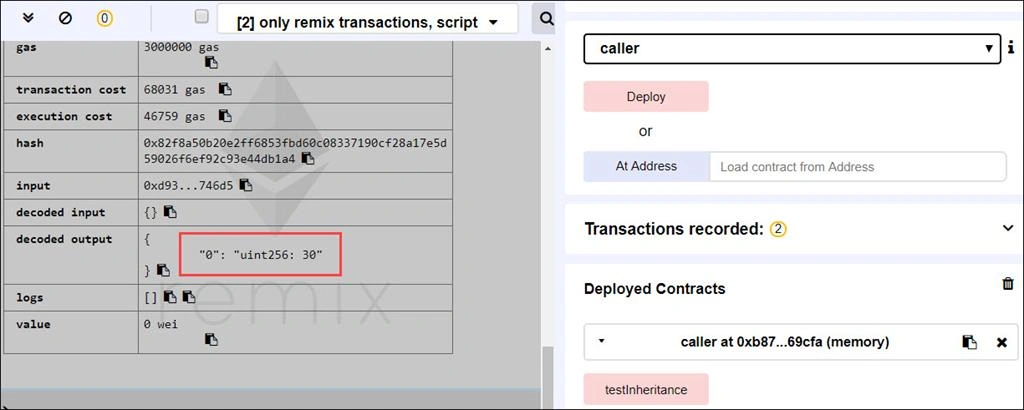Inheritance In Solidity