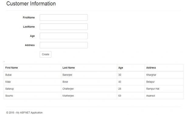 Customer Information