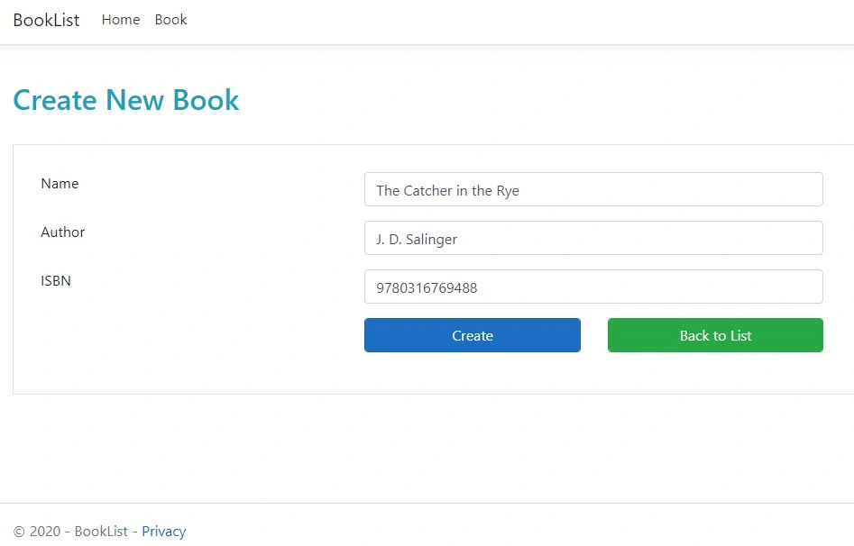 Inserting Data Into SQL Server Database Using ASP.NET Core 3 Razor Pages