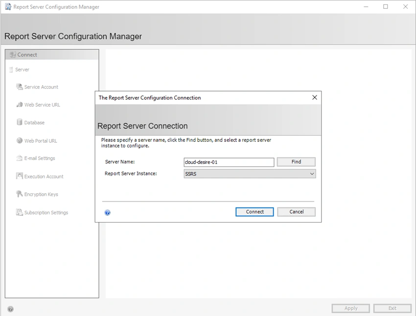 Install And Configure SQL Server Reporting Services