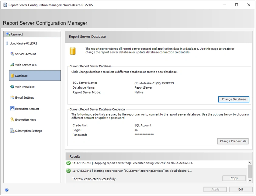 Install And Configure SQL Server Reporting Services