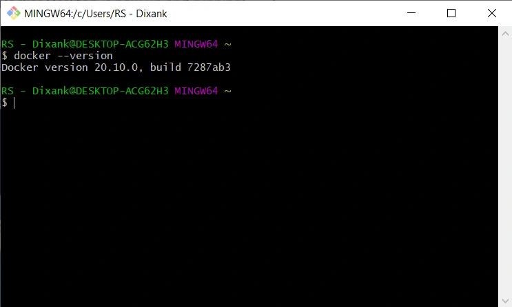Install And Configured Docker Desktop In Windows 10