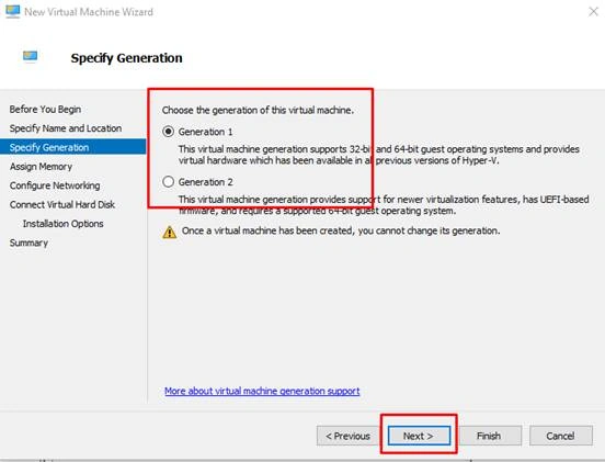 Virtual Machine setup