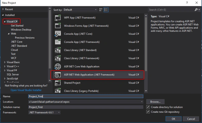 Install NuGet packages in Visual Studio