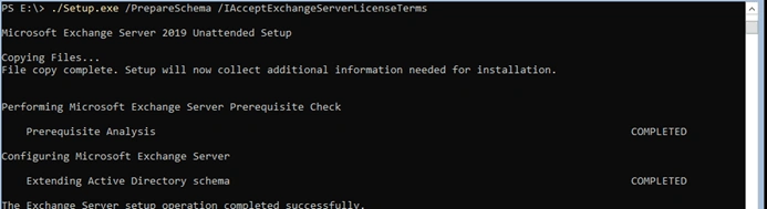Installation And Configuration Of Exchange 2019 On Core 2019