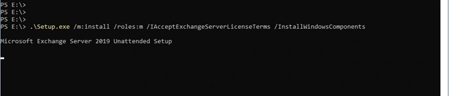 Installation And Configuration Of Exchange 2019 On Core 2019
