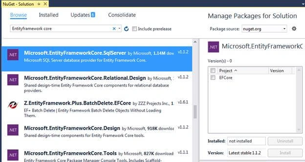 Entity Framework