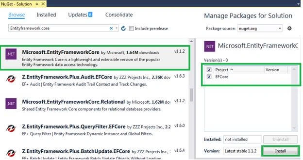 Entity Framework