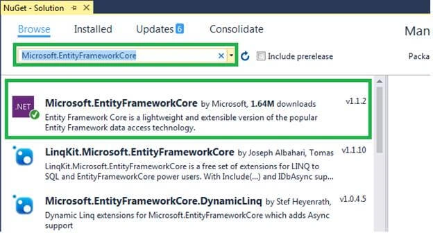 Entity Framework