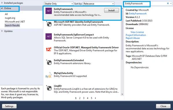 EntityFramework